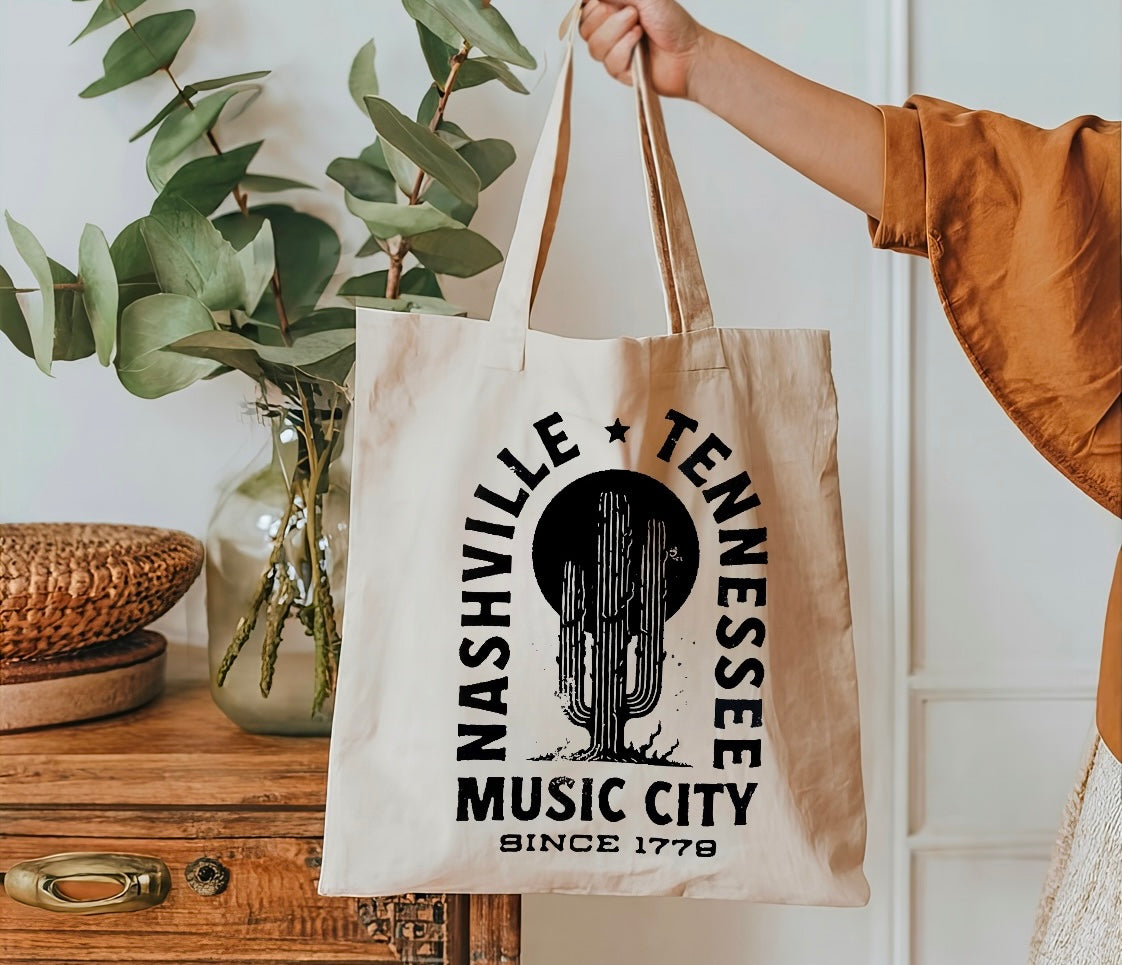Nashville tote bag