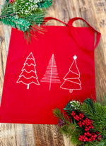 Christmas trees Tote Bag