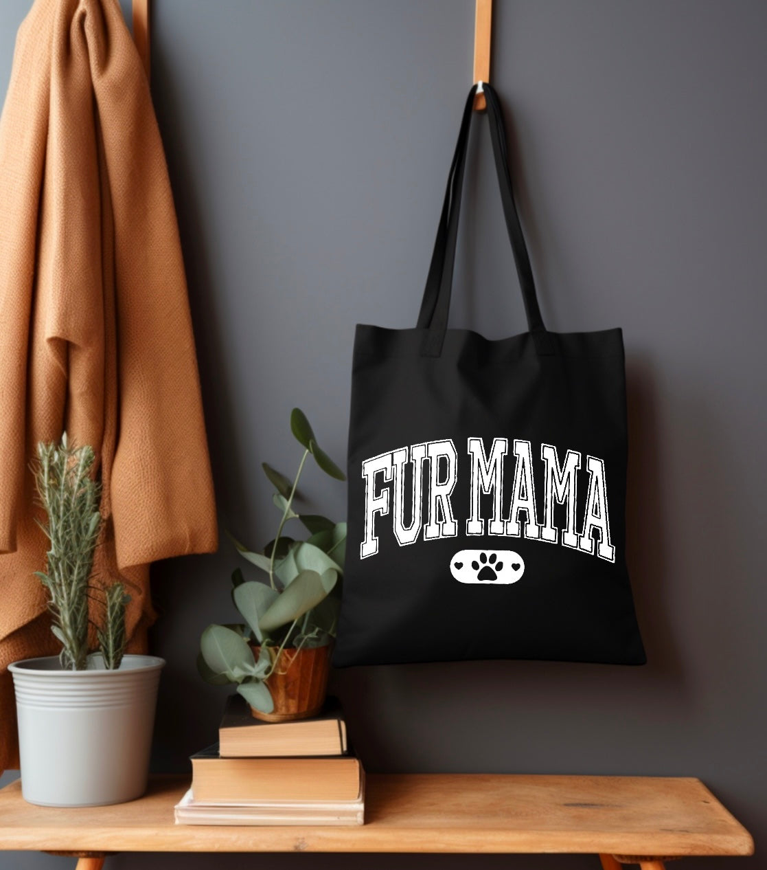 Fur Mama Tote Bag