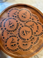 Dead Inside Sticker • brown