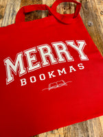 Merry Bookmas Red Tote Bag