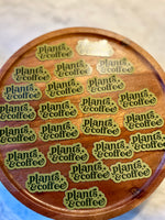 Plants & Coffee Magnet • green
