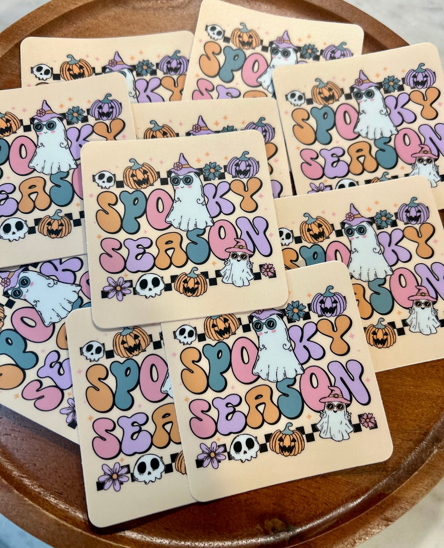 Spooky season sticker