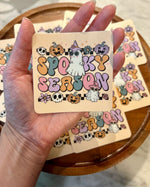 Spooky season sticker