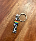 Pride Love keychain