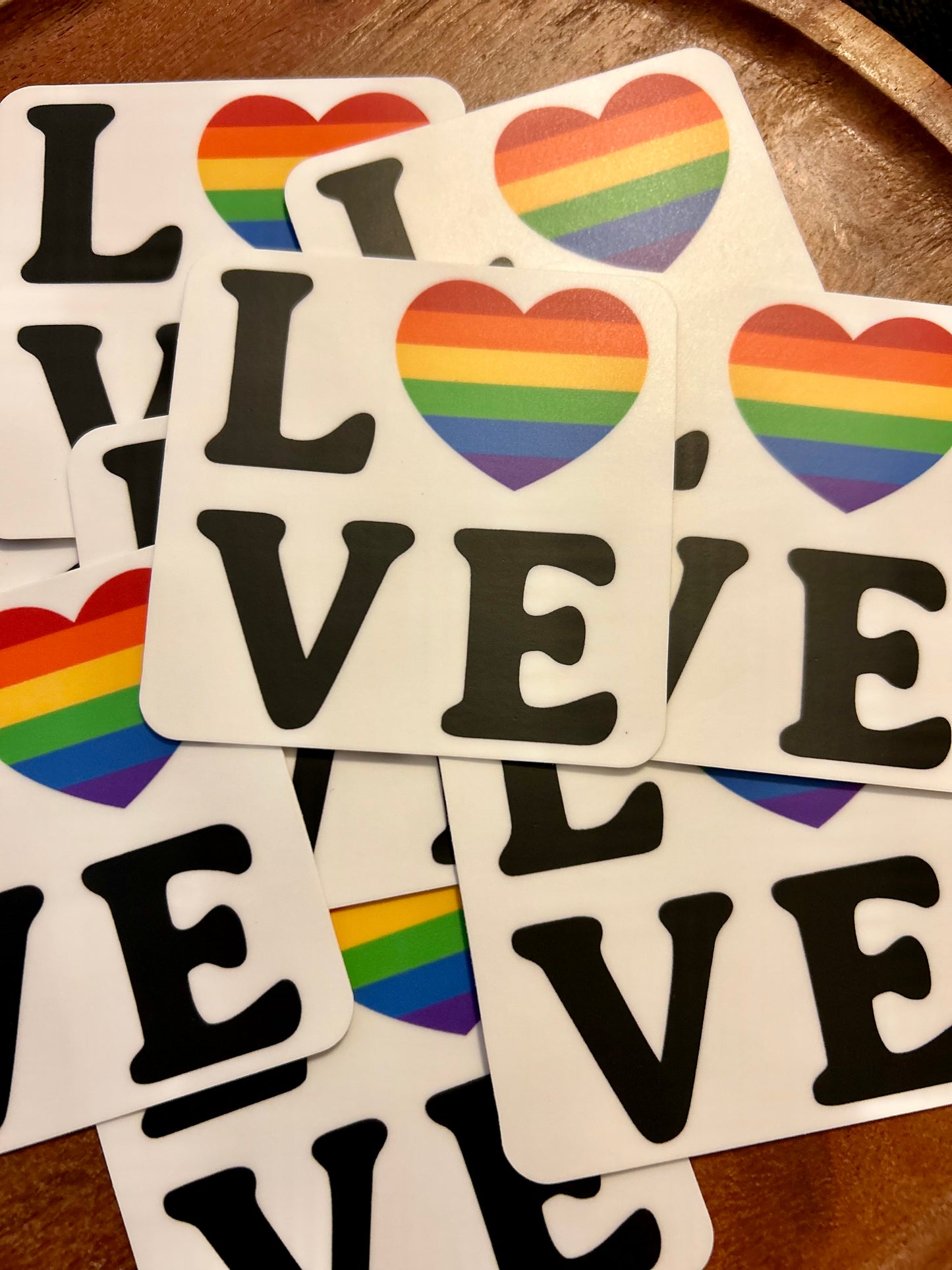Pride Bold Love sticker