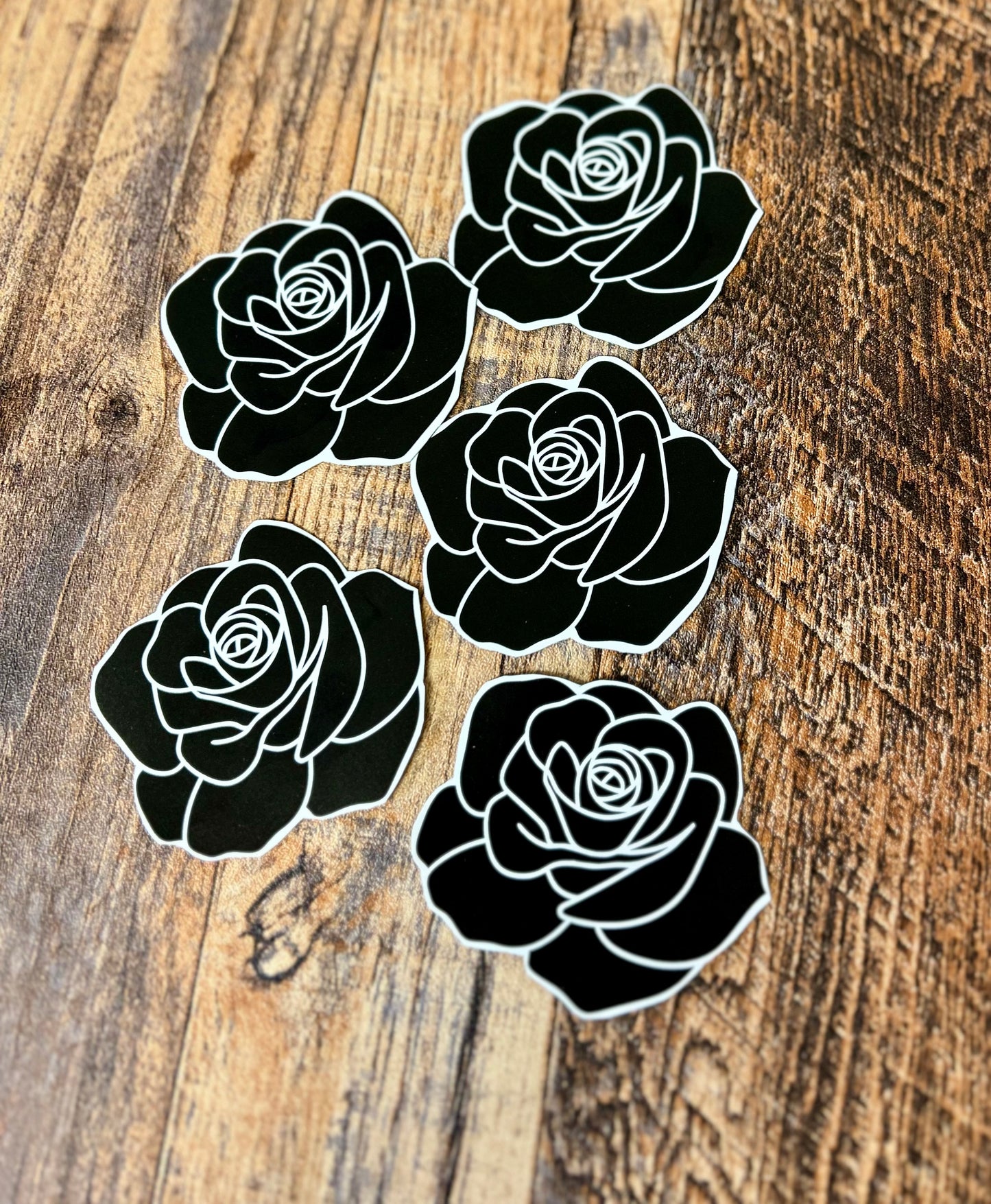 Black Rose Magnet