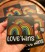 Pride Love Wins sticker