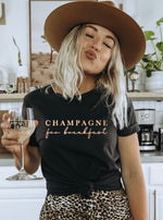 Champagne for breakfast