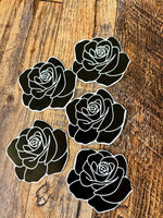 Black Rose Magnet