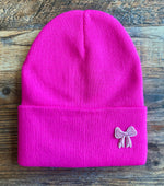 Mini Bow Beanie