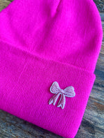 Mini Bow Beanie
