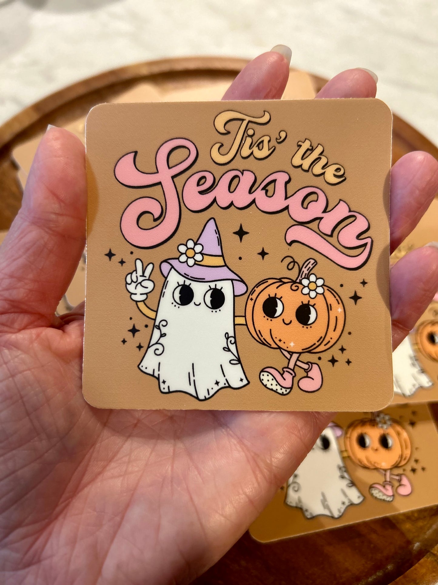 Tis the season (tan) sticker