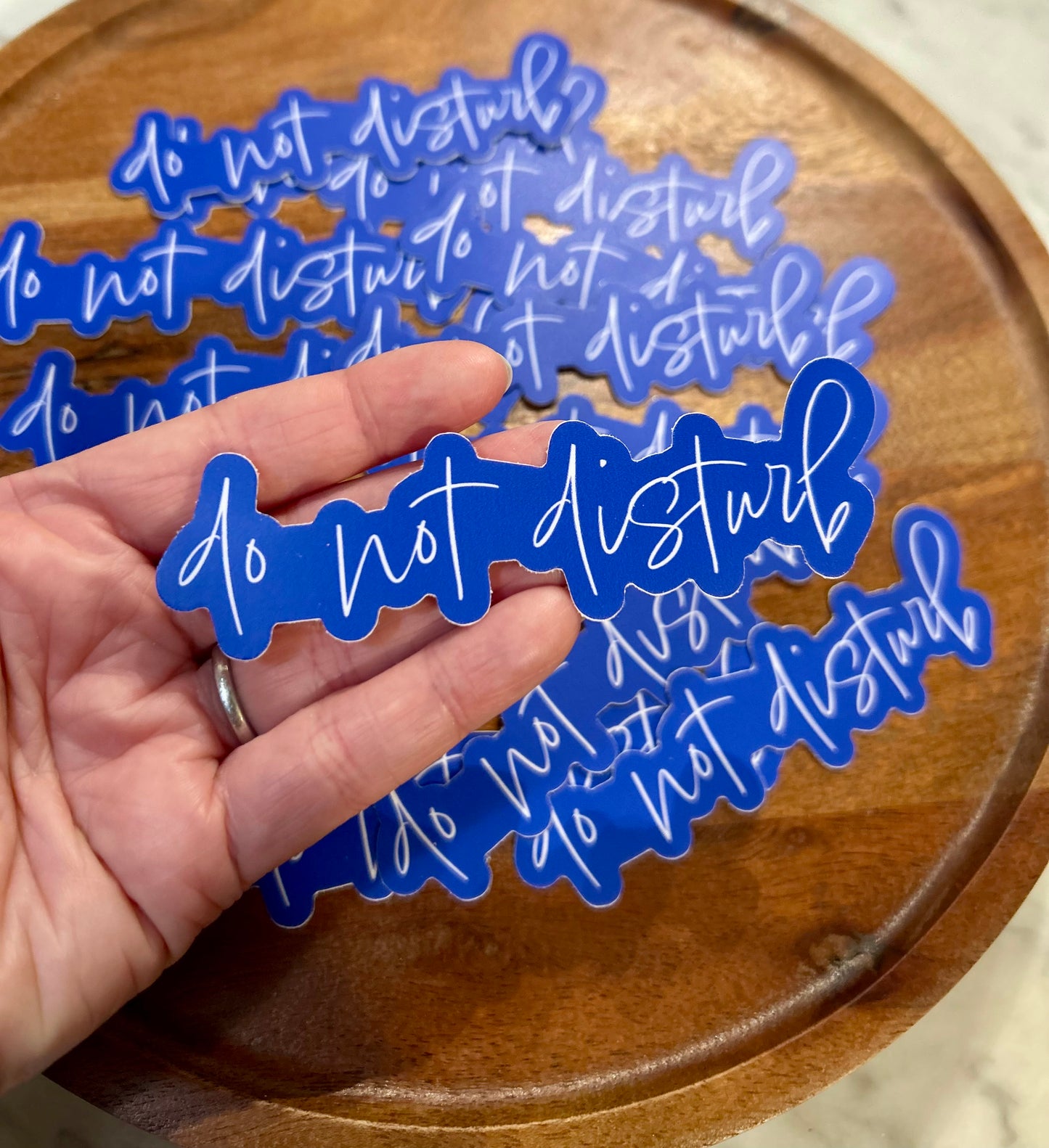 Do not disturb sticker • blue