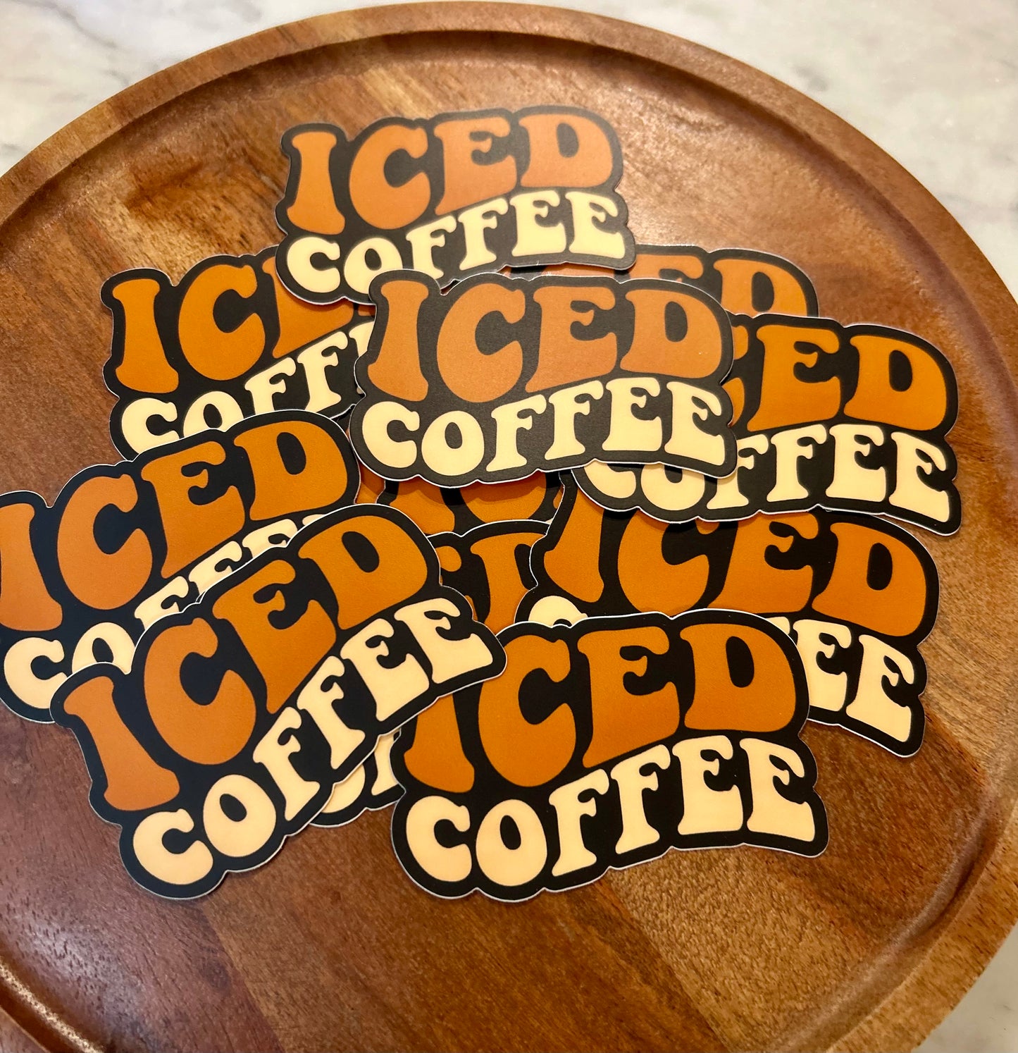 Iced Coffee sticker