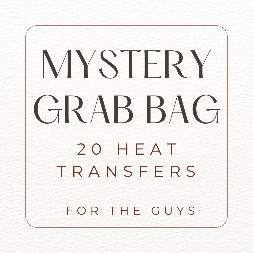 For the Guys Mystery Grab Bag • 20 transfers