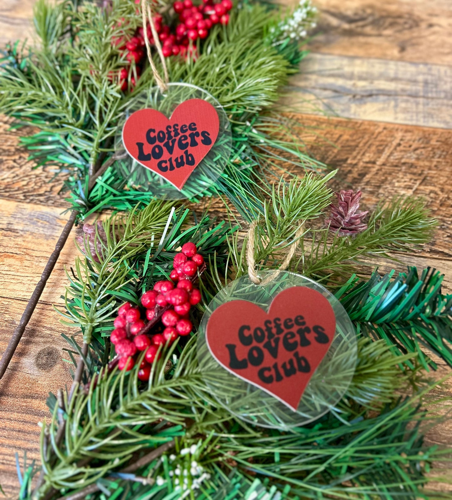 Coffee Lovers Club ornament