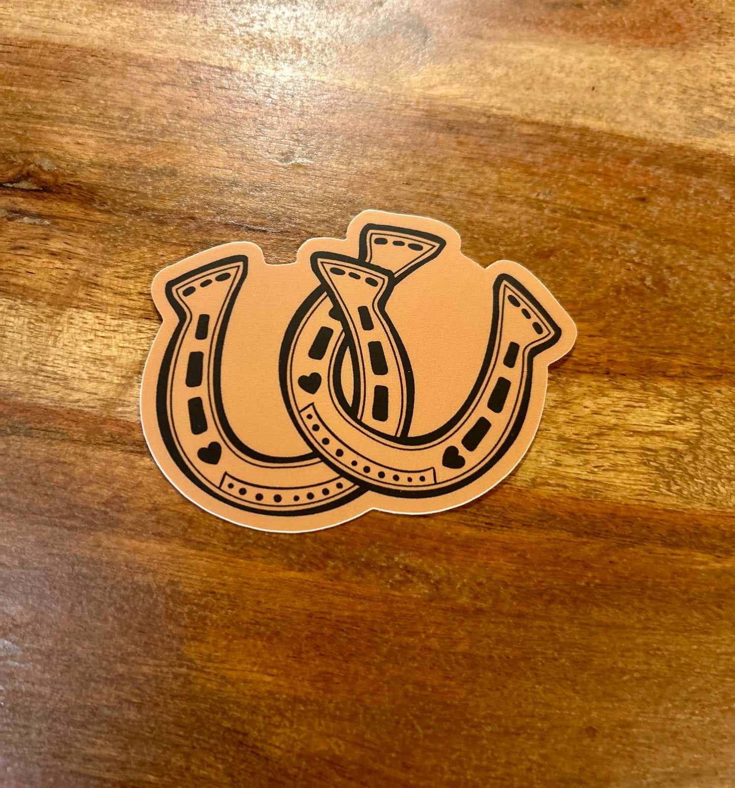 Lucky Horseshoes sticker