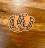 Lucky Horseshoes sticker