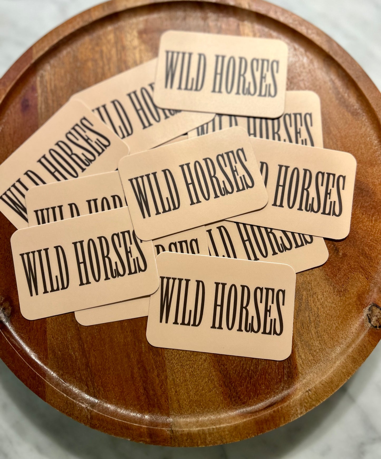 Wild Horses sticker