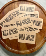 Wild Horses sticker