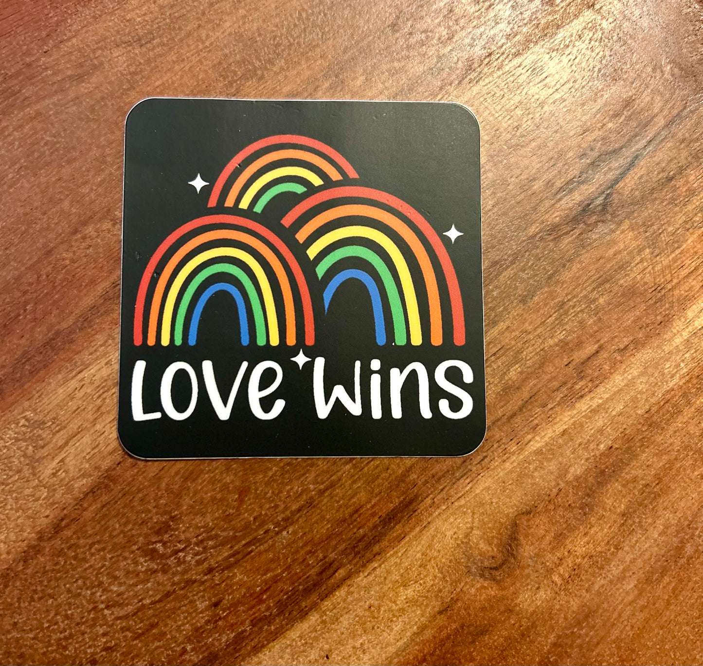 Pride Love Wins sticker