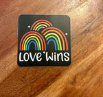 Pride Love Wins sticker