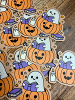 Ghostie reader sticker