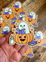 Ghostie reader sticker