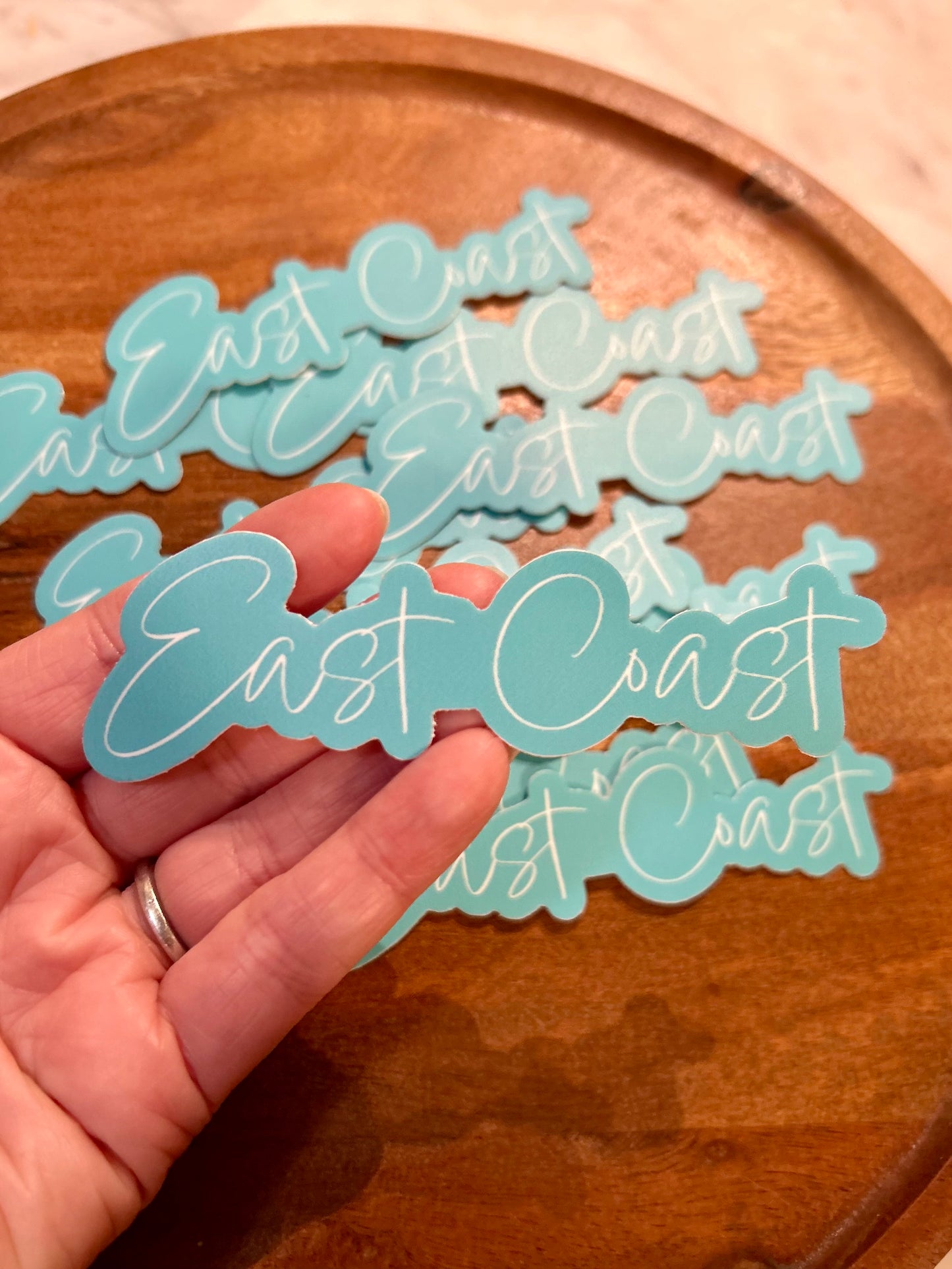 East Coast sticker • aqua