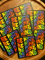 Pride Be Kind sticker