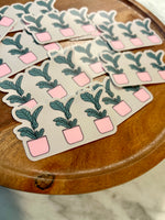 Fiddle leaf fig sticker • minis