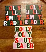 Holly Jolly Smut Reader sticker