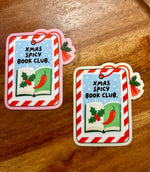 Xmas Spicy Book Club sticker