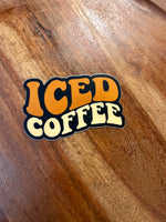Iced Coffee sticker