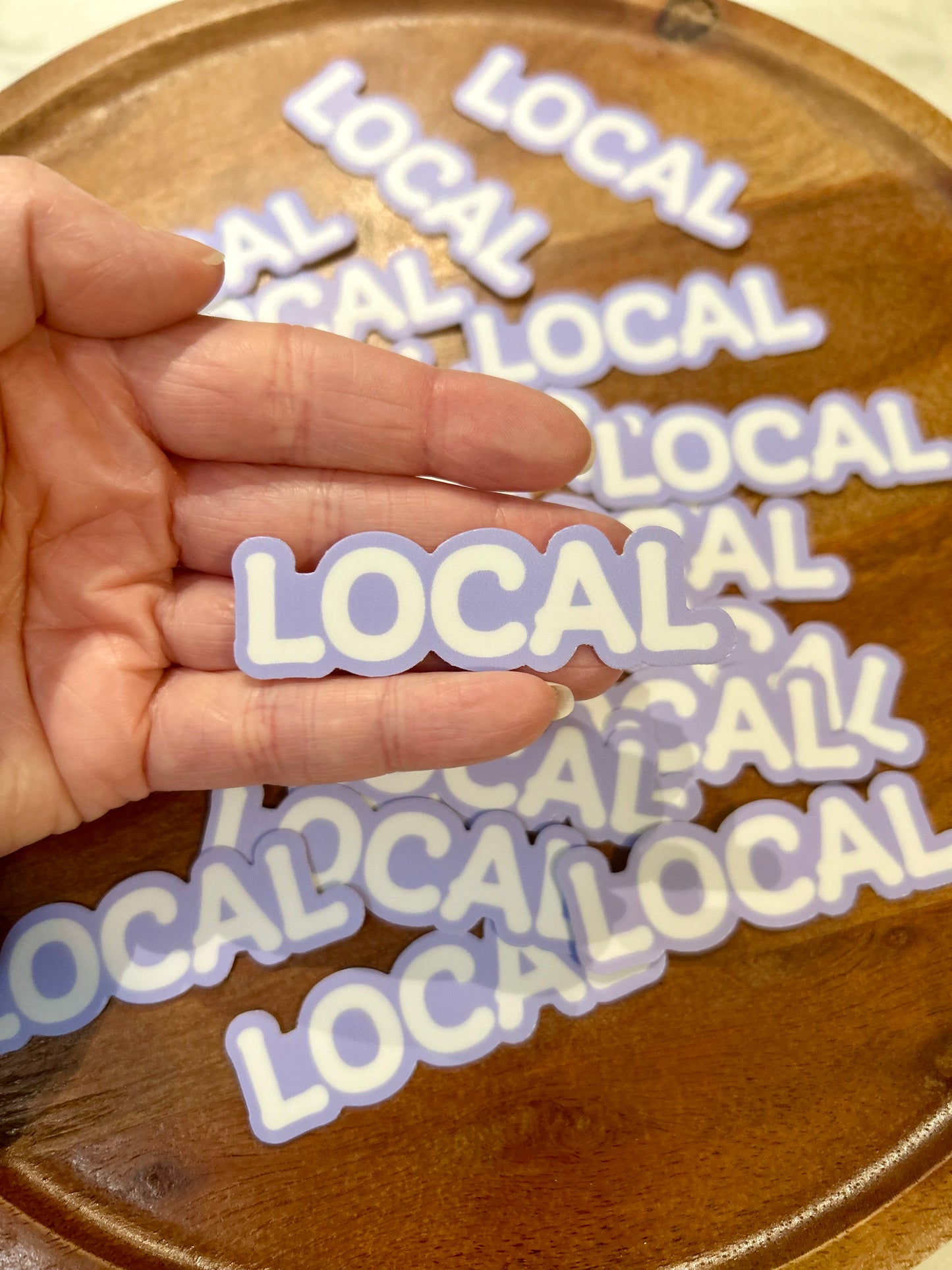 Local sticker • purple