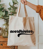 Overthinker tote bag