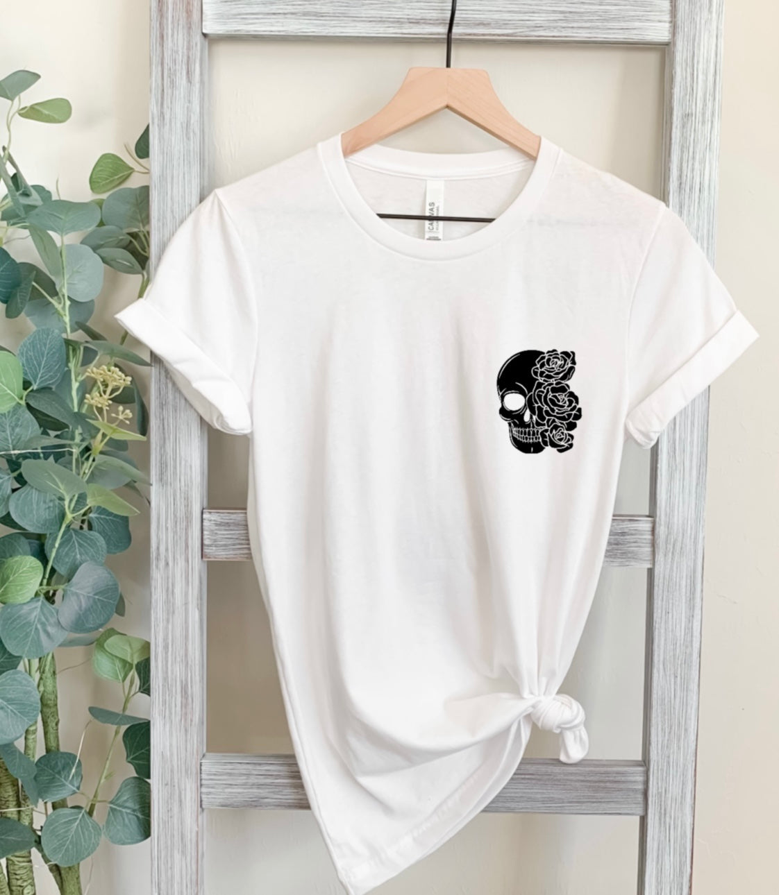 Skull Roses transfer