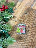 Holiday Book Club ornament