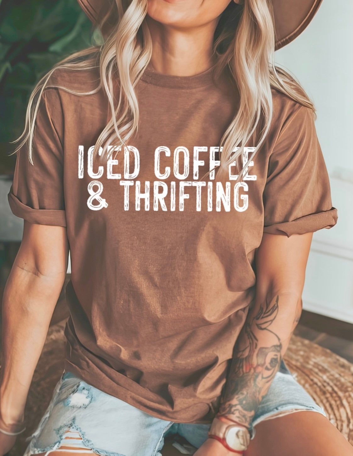 Iced Coffee & Thrifting