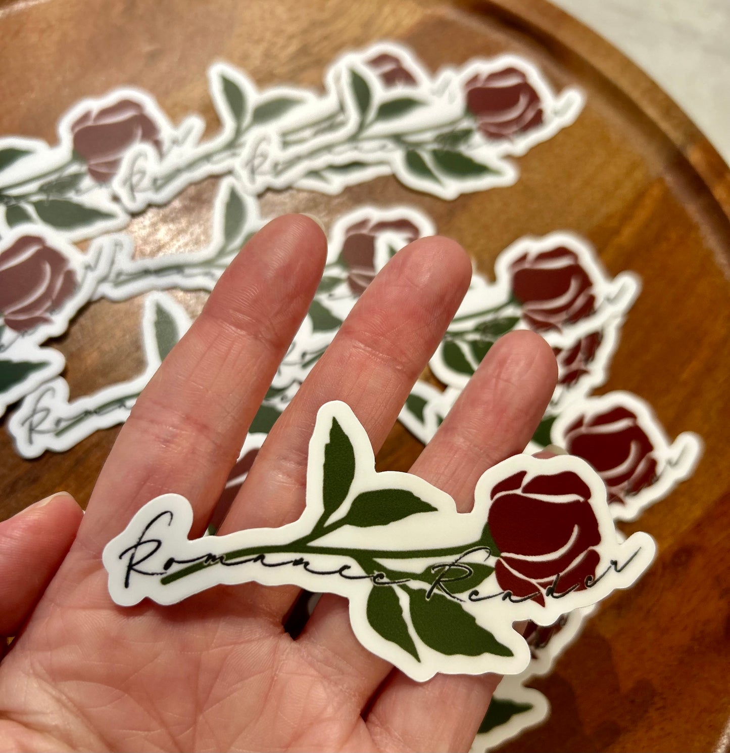 Romance reader Sticker
