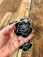 Black Rose Magnet