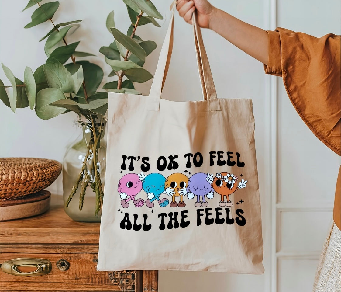 All the feels Tote Bag