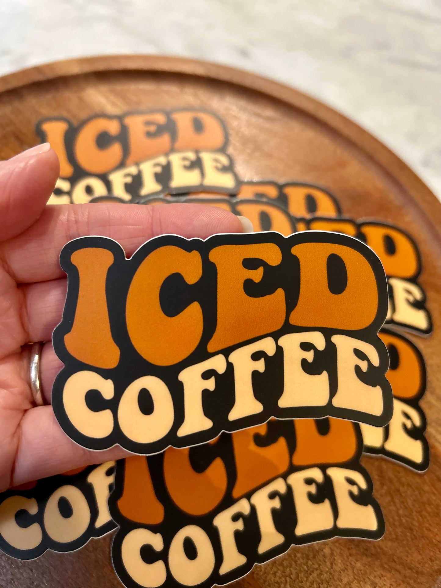 Iced Coffee sticker