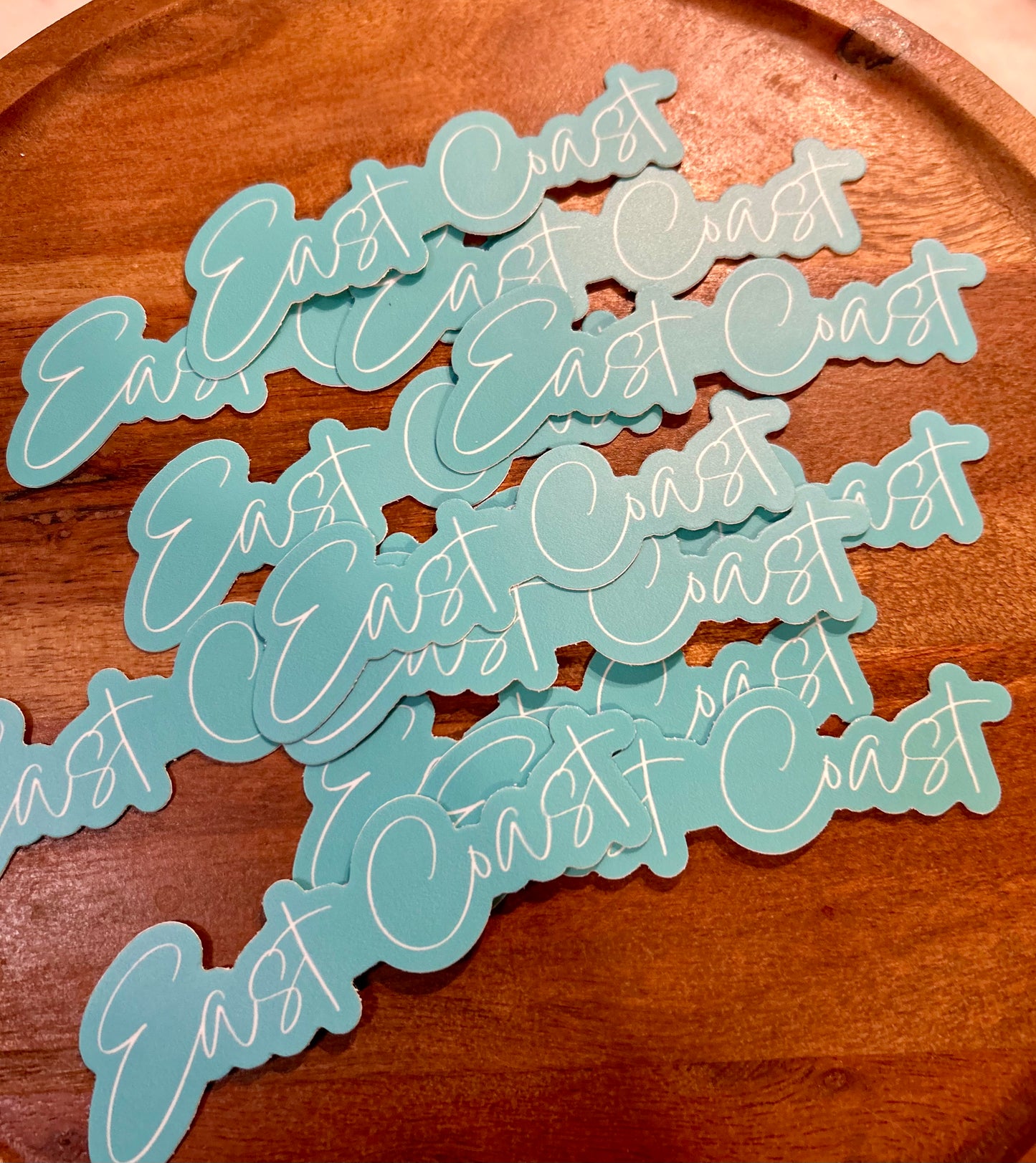 East Coast sticker • aqua