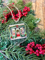 Christmas Bookstore ornament