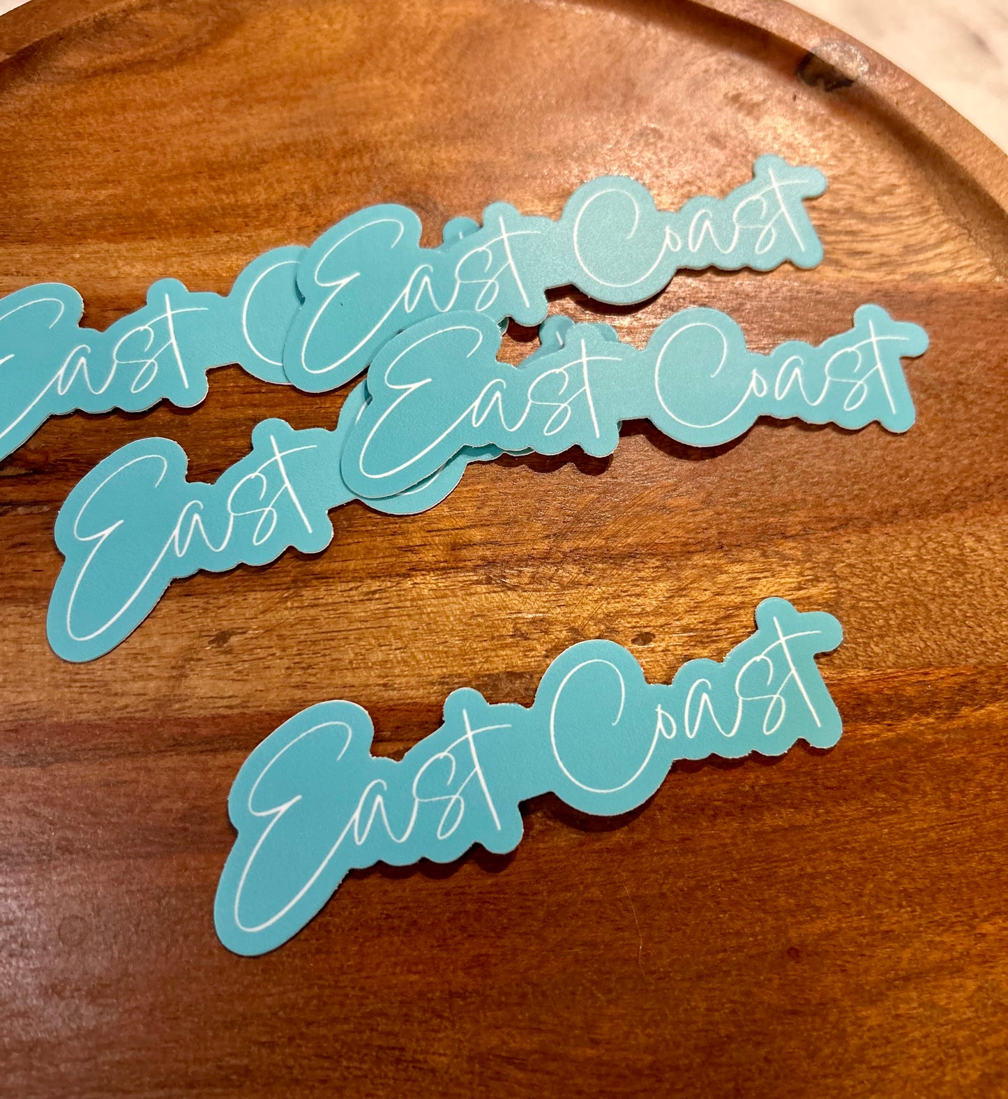 East Coast sticker • aqua