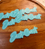 East Coast sticker • aqua