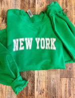 New York • Irish green