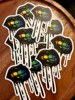 Bite Me Pride sticker